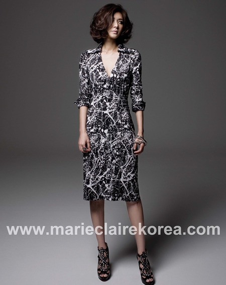 Jang Seo Hee in Marie Claire (8/09)
