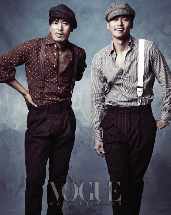Kim Min Joon & Hyun Bin in Vogue (8/09)