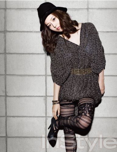 Moon Chae Won in InStyle (8/09)